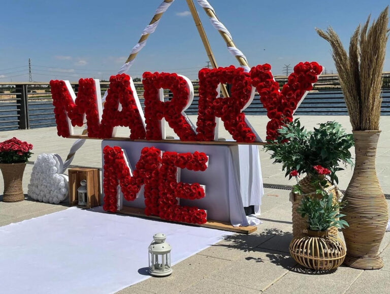 עשה זאת בעצמך ! השכרת מגוון עיצובים להצעת נישואין , כך שתוכלו לדאוג להכל מהפרט הקטן !